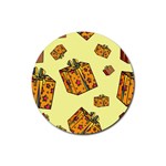 I Wish You All The Gifts Rubber Coaster (Round)