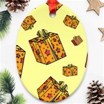 I Wish You All The Gifts Oval Ornament (Two Sides)