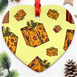 I Wish You All The Gifts Heart Ornament (Two Sides)