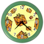 I Wish You All The Gifts Color Wall Clock