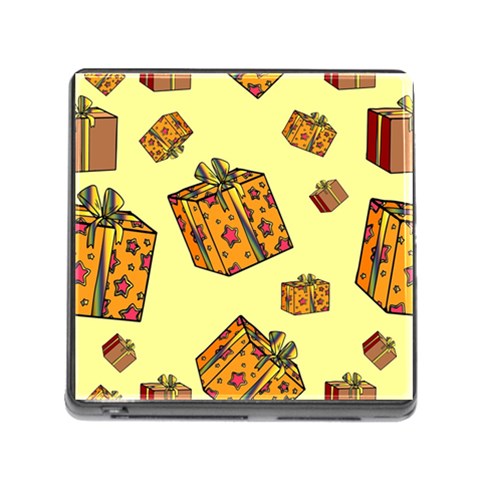 I Wish You All The Gifts Memory Card Reader (Square 5 Slot) from ArtsNow.com Front