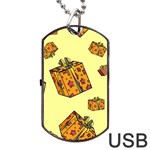 I Wish You All The Gifts Dog Tag USB Flash (One Side)