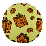 I Wish You All The Gifts Large 18  Premium Flano Round Cushions