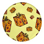 I Wish You All The Gifts Round Glass Fridge Magnet (4 pack)