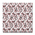 Signs Of Christmas Time  Tile Coaster