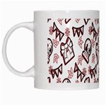Signs Of Christmas Time  White Mug
