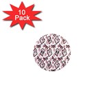 Signs Of Christmas Time  1  Mini Magnet (10 pack) 