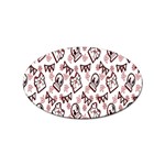 Signs Of Christmas Time  Sticker Oval (10 pack)