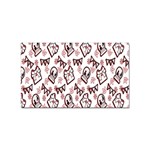 Signs Of Christmas Time  Sticker Rectangular (100 pack)
