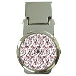 Signs Of Christmas Time  Money Clip Watches