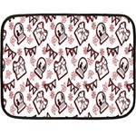 Signs Of Christmas Time  Fleece Blanket (Mini)