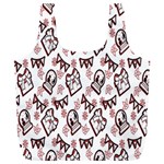 Signs Of Christmas Time  Full Print Recycle Bag (XL)