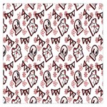 Signs Of Christmas Time  Square Satin Scarf (36  x 36 )