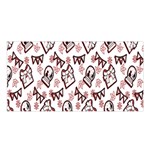Signs Of Christmas Time  Satin Shawl 45  x 80 