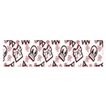 Signs Of Christmas Time  Oblong Satin Scarf (16  x 60 )