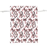 Signs Of Christmas Time  Lightweight Drawstring Pouch (XL)