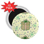 Purple Gifts On A Holy Night   2.25  Magnets (10 pack) 
