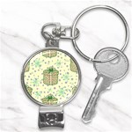 Purple Gifts On A Holy Night   Nail Clippers Key Chain