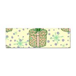 Purple Gifts On A Holy Night   Sticker Bumper (10 pack)