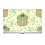 Purple Gifts On A Holy Night   Business Card Holder