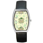 Purple Gifts On A Holy Night   Barrel Style Metal Watch