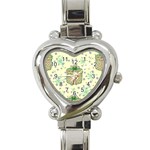 Purple Gifts On A Holy Night   Heart Italian Charm Watch
