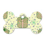 Purple Gifts On A Holy Night   Dog Tag Bone (One Side)
