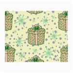 Purple Gifts On A Holy Night   Small Glasses Cloth (2 Sides)
