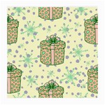 Purple Gifts On A Holy Night   Medium Glasses Cloth (2 Sides)