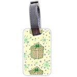 Purple Gifts On A Holy Night   Luggage Tag (two sides)
