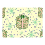 Purple Gifts On A Holy Night   Two Sides Premium Plush Fleece Blanket (Mini)