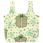 Purple Gifts On A Holy Night   Full Print Recycle Bag (XXXL)