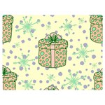 Purple Gifts On A Holy Night   Premium Plush Fleece Blanket (Extra Small)