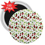 Warm Christmas  3  Magnets (100 pack)