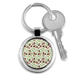 Warm Christmas  Key Chain (Round)