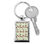 Warm Christmas  Key Chain (Rectangle)