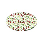Warm Christmas  Sticker (Oval)