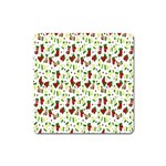 Warm Christmas  Square Magnet