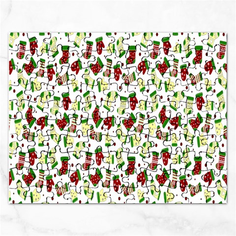 Warm Christmas  Rectangular Jigsaw Puzzl from ArtsNow.com Front