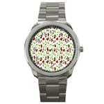 Warm Christmas  Sport Metal Watch