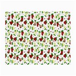 Warm Christmas  Small Glasses Cloth (2 Sides)