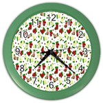 Warm Christmas  Color Wall Clock