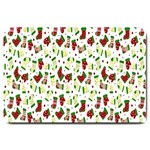 Warm Christmas  Large Doormat