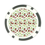 Warm Christmas  Poker Chip Card Guard