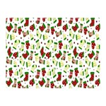 Warm Christmas  Two Sides Premium Plush Fleece Blanket (Mini)