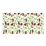 Warm Christmas  Satin Wrap 35  x 70 
