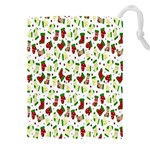 Warm Christmas  Drawstring Pouch (5XL)
