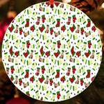 Warm Christmas  UV Print Acrylic Ornament Round