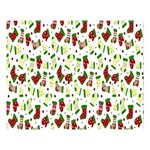 Warm Christmas  Premium Plush Fleece Blanket (Large)