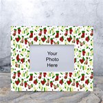 Warm Christmas  White Tabletop Photo Frame 4 x6 
